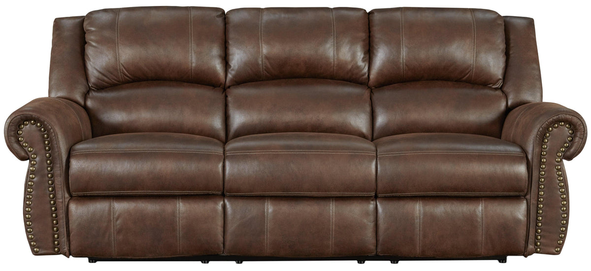 オーダー専用 Catnapper Pickett Power Headrest Power Reclining Sofa in Walnut