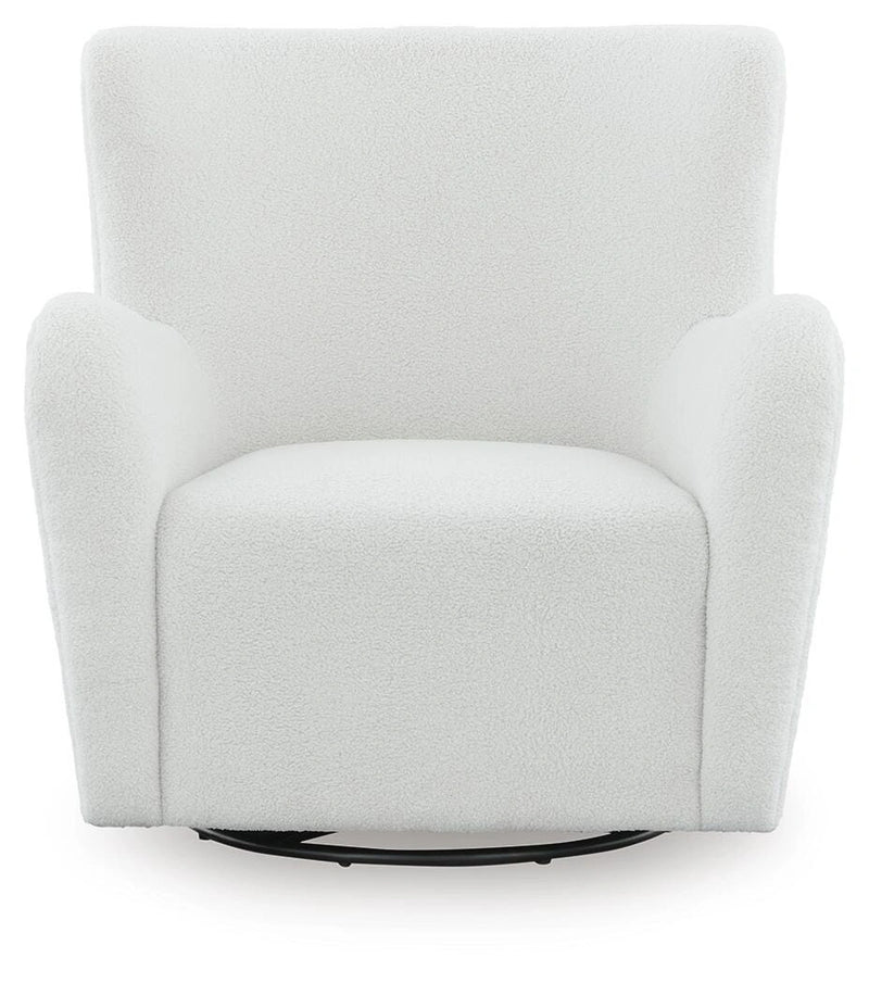 Rowenburg Swivel Glider Accent Chair