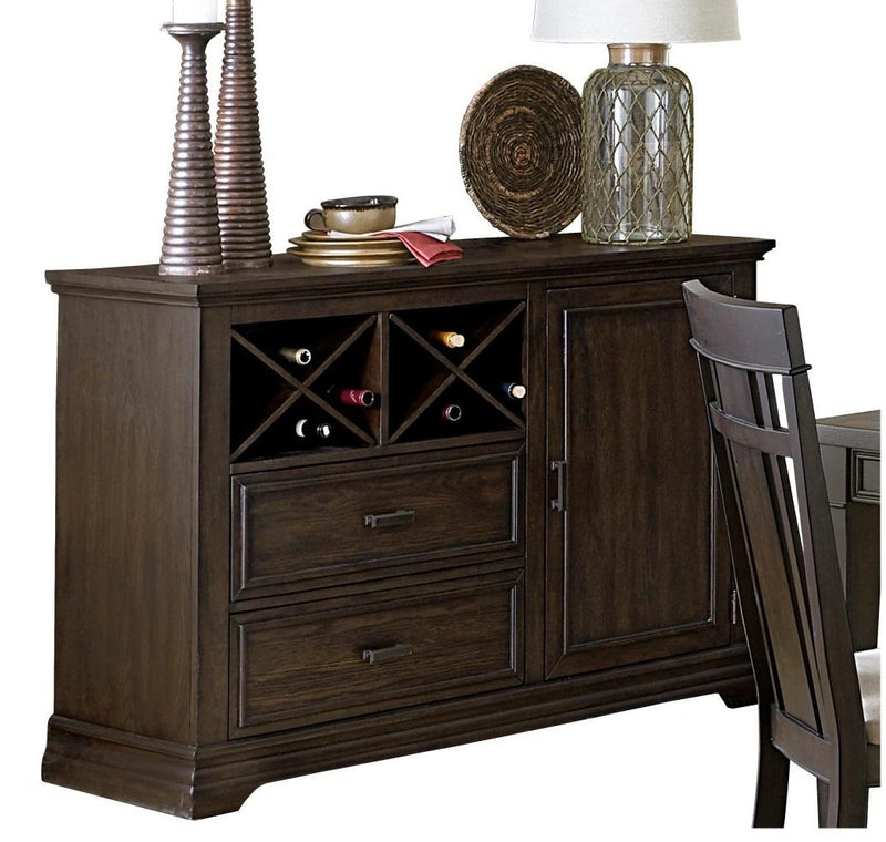 Makah Server in Dark Brown 5496-40