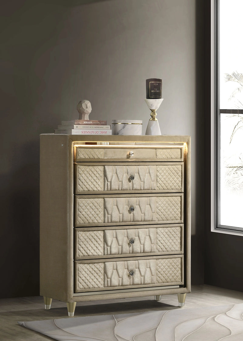 Lorient Chest of Drawers with LED Lighting
