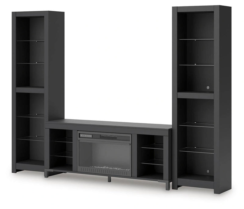 Cayberry Entertainment Center with Electric Fireplace