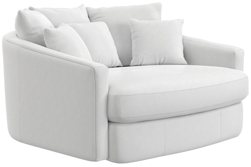 Matty Round Accent Cuddle Chaise