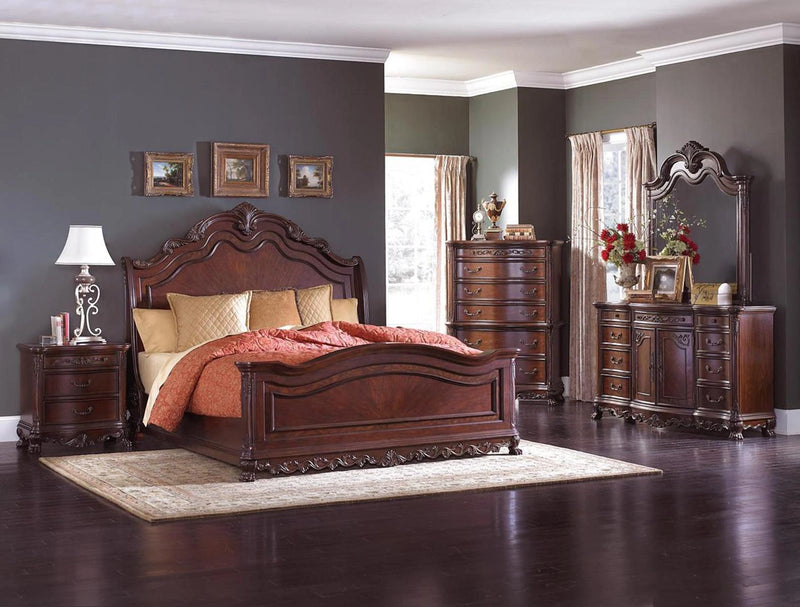 Deryn Park 9 Drawer Dresser in Cherry 2243-5
