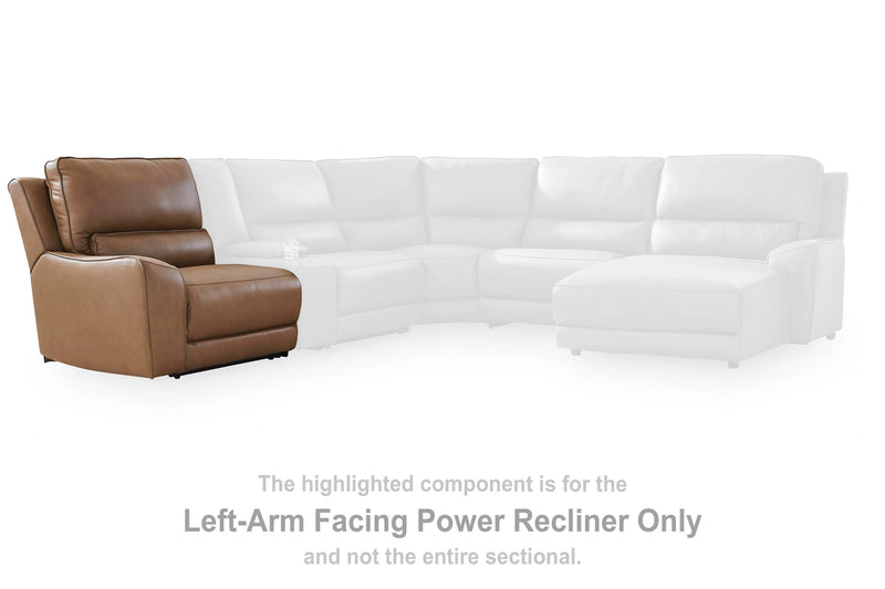 DeepWakes Power Reclining Sectional with Chaise