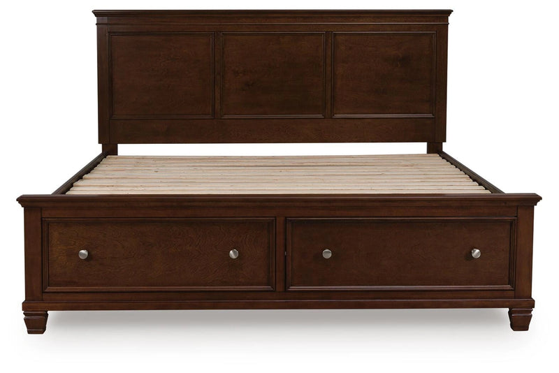 Danabrin Panel Storage Bed