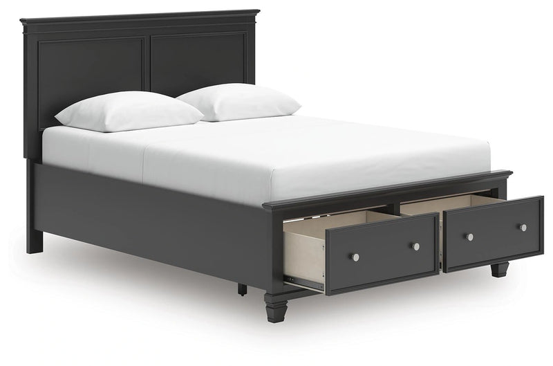 Lanolee Panel Storage Bed