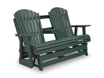 Shell Beach Outdoor Loveseat Glider