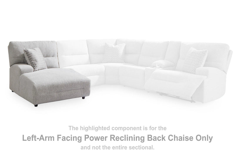 Acklen Place Power Reclining Sectional with Chaise