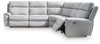 Social Pointe Power Reclining Sectional