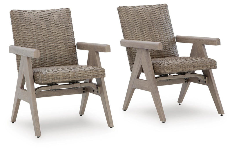 Cliff Trails Outdoor Rocking Arm Chair (Set of 2)