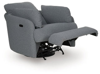 Alainmont Next-Gen Nuvella Swivel Power Recliner image