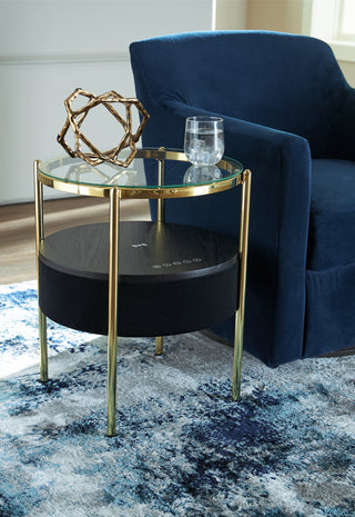 Nedman Accent Table with Speaker image