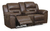 Stoneland Power Reclining Loveseat with Console