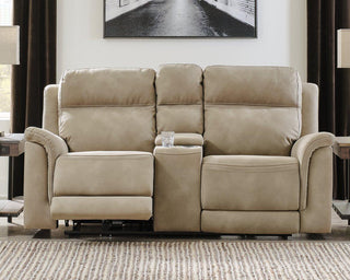 Next-Gen DuraPella Power Reclining Loveseat with Console image