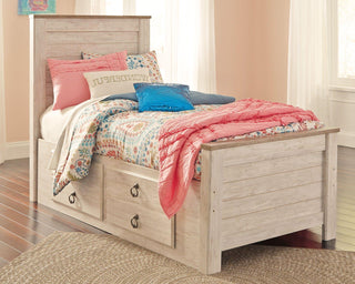 Willowton Bed with 2 Storage Drawers image