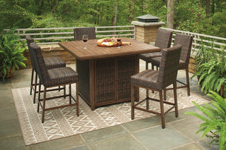 Paradise Trail Outdoor Bar Table Set image