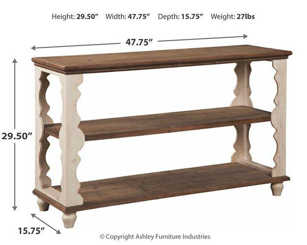 Alwyndale Sofa/Console Table