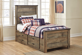 Trinell Youth Bed with 2 Storage Drawers image