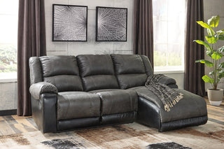 Nantahala 3-Piece Reclining Sectional with Chaise image