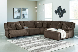 Top Tier Reclining Sectional with Chaise image