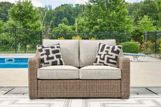 Beachcroft Outdoor Loveseat with Cushion image