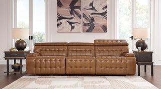 Temmpton Power Reclining Sectional Sofa image