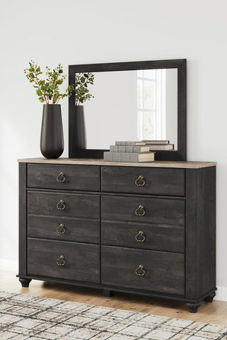 Nanforth Dresser and Mirror image