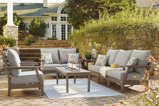 Visola Outdoor Sofa and Loveseat Set image