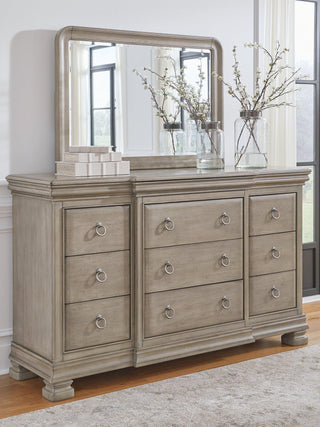 Lexorne Dresser and Mirror image