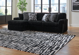 Midnight-Madness Sectional Sofa with Chaise image