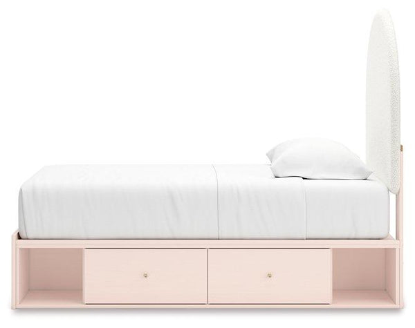 Wistenpine Upholstered Bed with Storage