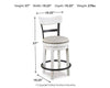 Valebeck Counter Height Bar Stool