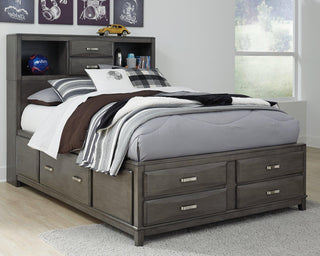 Caitbrook Storage Bed with 7 Drawers image