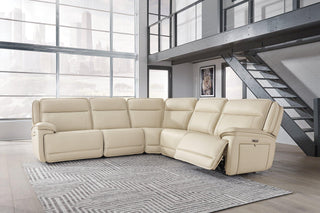 Double Deal Power Reclining Sectional image