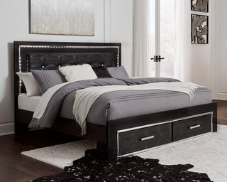 Kaydell Upholstered Bed with Storage image