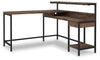 Arlenbry Home Office L-Desk with Storage image