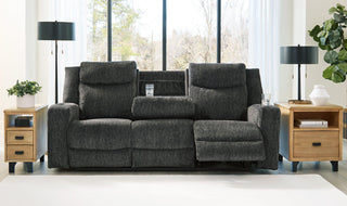 Martinglenn Power Reclining Sofa with Drop Down Table image