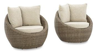 Danson Swivel Lounge with Cushion (Set of 2) image