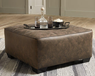 Abalone Oversized Accent Ottoman image