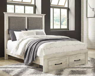 Cambeck Upholstered Panel Storage Bed image