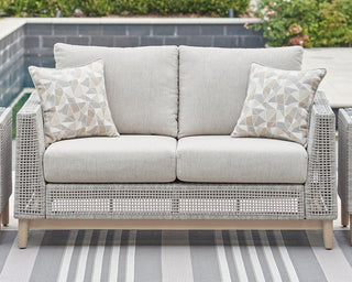 Seton Creek Outdoor Loveseat with Cushion image