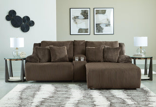 Top Tier Reclining Sectional Sofa with Chaise image