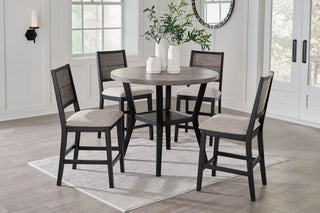 Corloda Counter Height Dining Table and 4 Barstools (Set of 5) image