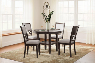 Langwest Dining Table and 4 Chairs (Set of 5) image