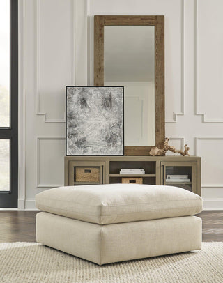 Elyza Oversized Accent Ottoman image