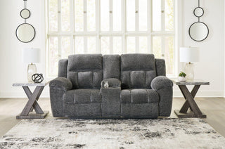 Frohn Reclining Loveseat with Console image
