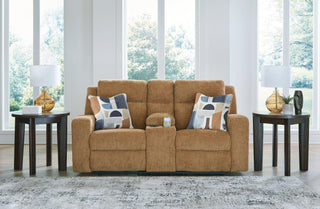 Kanlow Reclining Loveseat with Console image