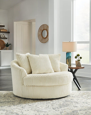 Lindyn Oversized Swivel Accent Chair image