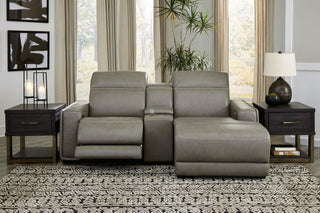 Correze Power Reclining Sectional with Chaise image