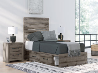 Graystorm Bed with Storage image